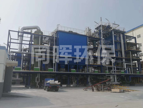 濰坊環(huán)海博瑞50噸*2危廢焚燒除塵器